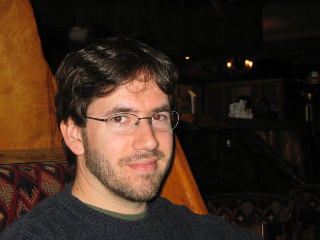 Jim cracks a smile