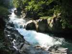 The Daiya River at Ganman-ga-fuchi abyss.