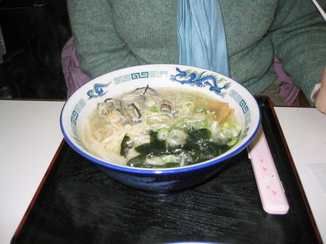 Oyster ramen
